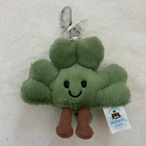 Amuseables Siofra Shamrock Bag Charm Jellycat - Authentic - Brand New